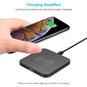 chargeur induction qi pour iphone